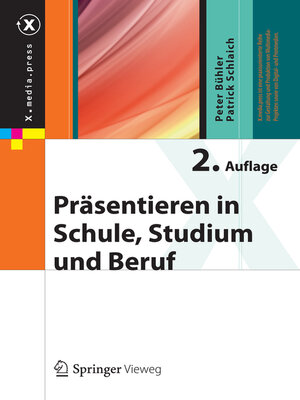 cover image of Präsentieren in Schule, Studium und Beruf